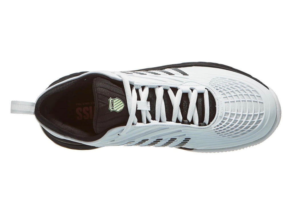 KSwiss Hypercourt Supreme 2 Clay Wh/Blk/Grn Men's Shoes