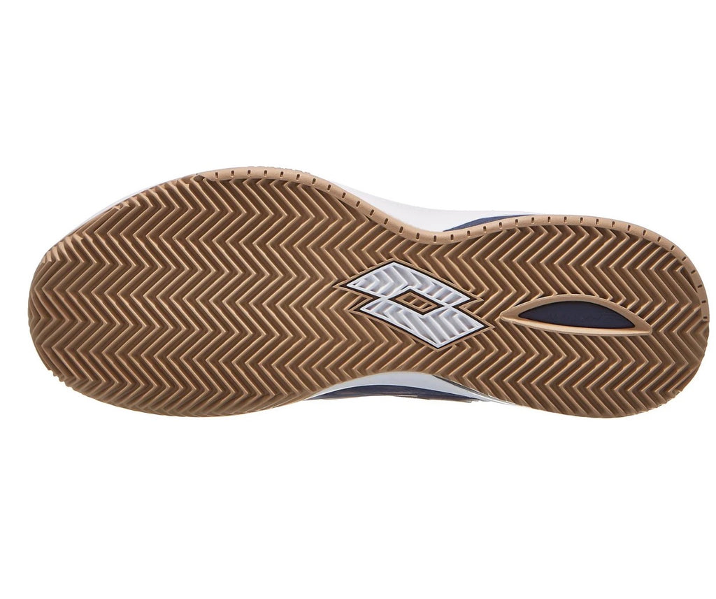 Scarpe Lotto Mirage 200 II PRT Blu/Beige Uomo - TERRA BATTUTA