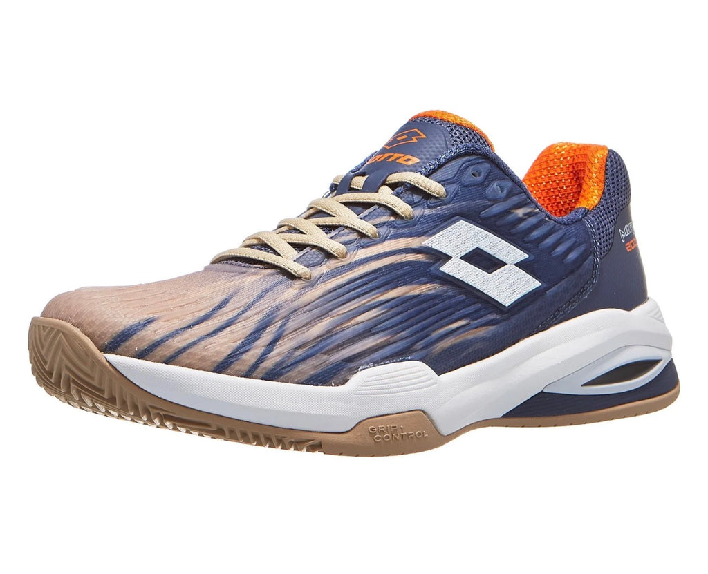 Scarpe Lotto Mirage 200 II PRT Blu/Beige Uomo - TERRA BATTUTA