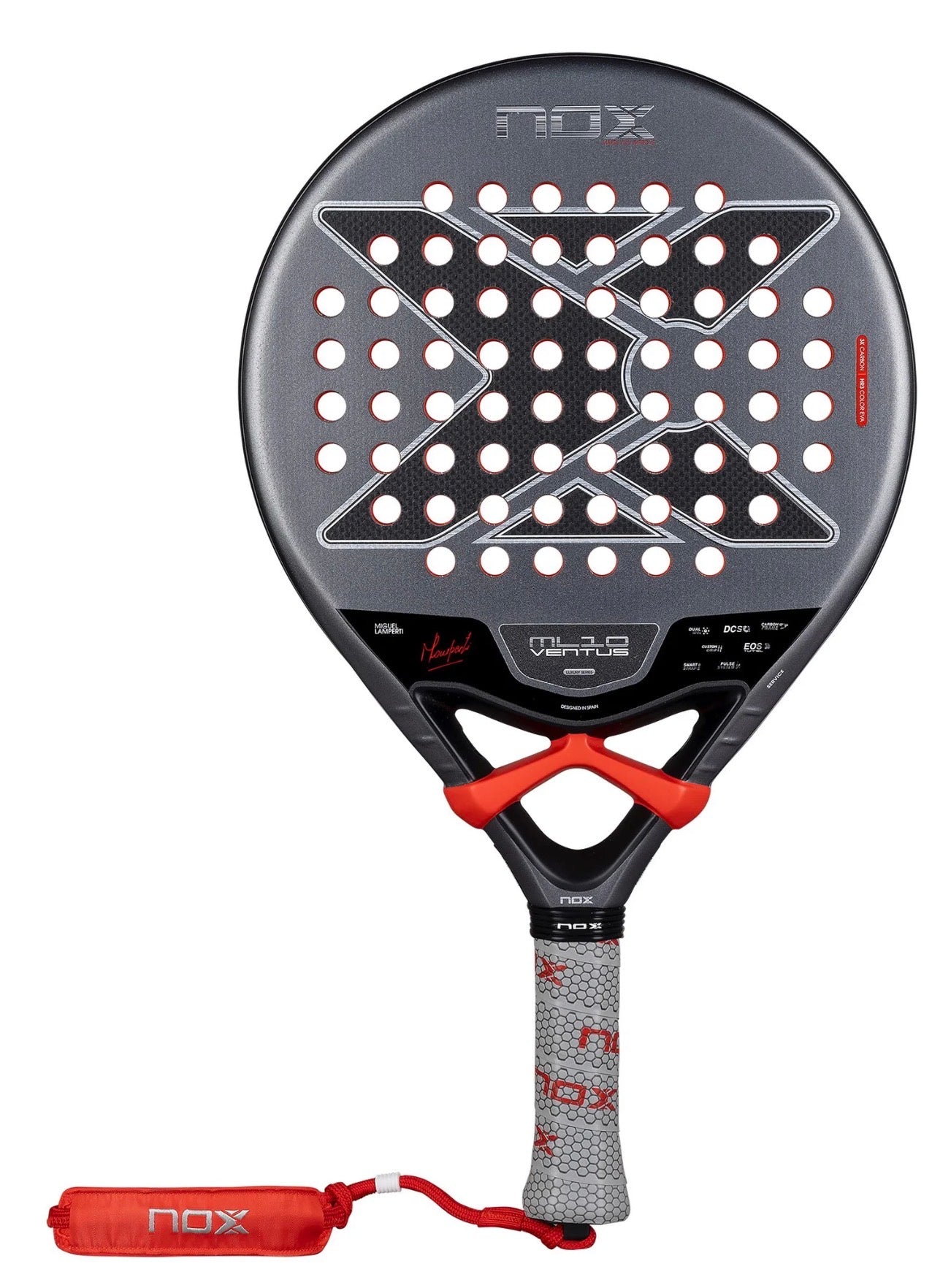 Racchetta da padel Nox ML10 Ventus Control 3K Miguel Lamperti