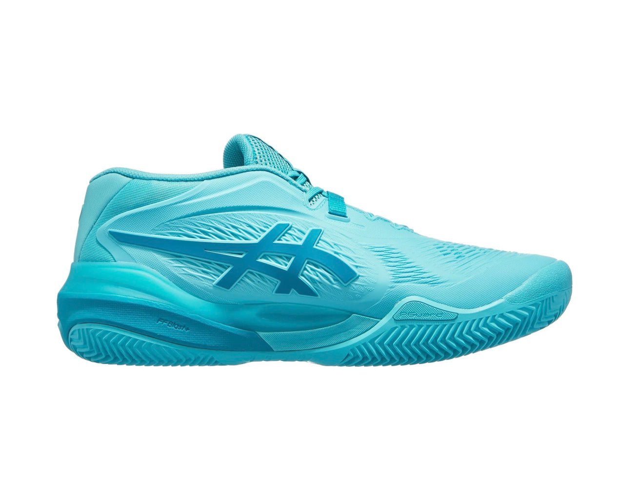 Scarpe Asics Gel Resolution X Ice Mint/Lagoon Uomo - TERRA BATTUTA