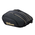 Borsa per Racchette Wilson Defy V1 Black/Gold 2026
