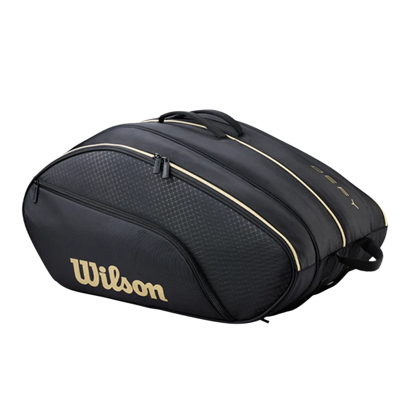 Borsa per Racchette Wilson Defy V1 Black/Gold 2026