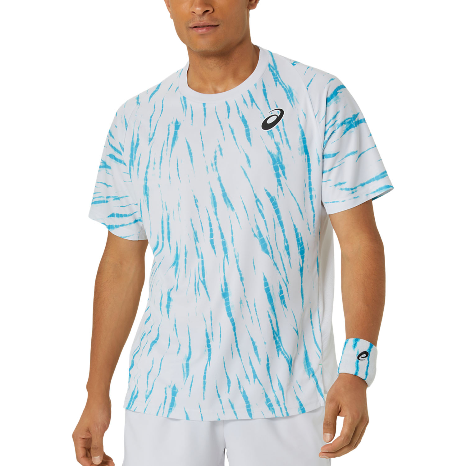 T-shirt asics game brilliant white