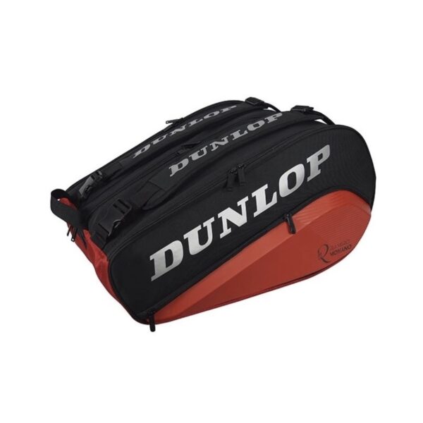 Borsone padel dunlop pac paletero elite black red
