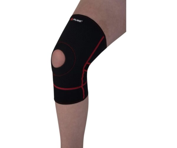 Pure2improve supporto ginocchio con rotula aperta - immagine 2
