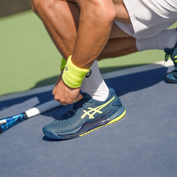 Scarpe da padel/tenniss asics gel revolution 9 - immagine 6