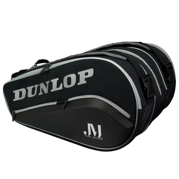 borsone padel dunlop d pac 22 paletero élite black/grey