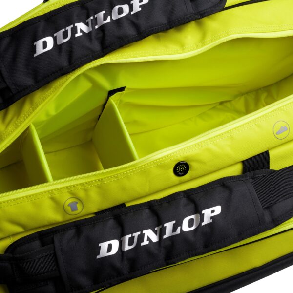 Borsone da tennis dunlop d tac 22 sx-performance 12 rkt thermo - immagine 5