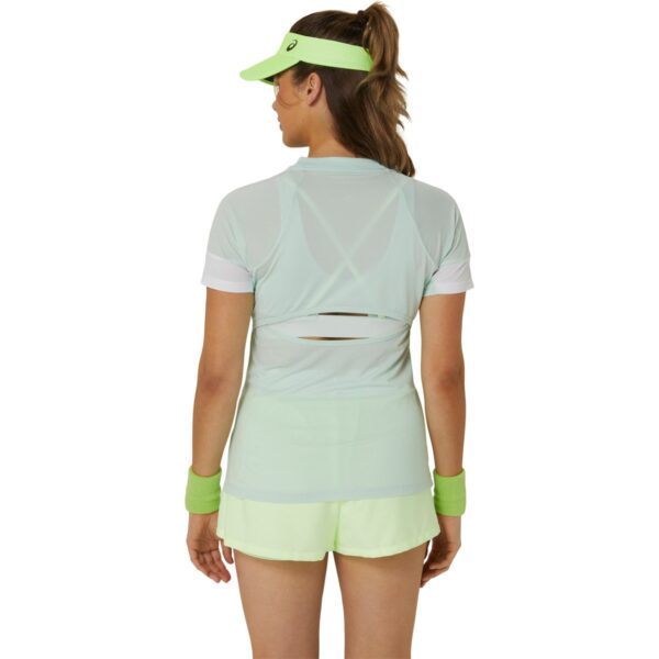 T-Shirt asics sport pale blue - immagine 2