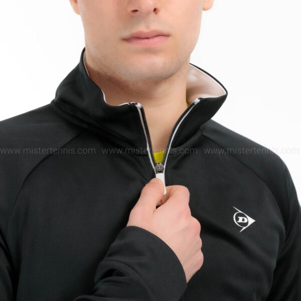 Giacca dunlop knitted black/white - immagine 3