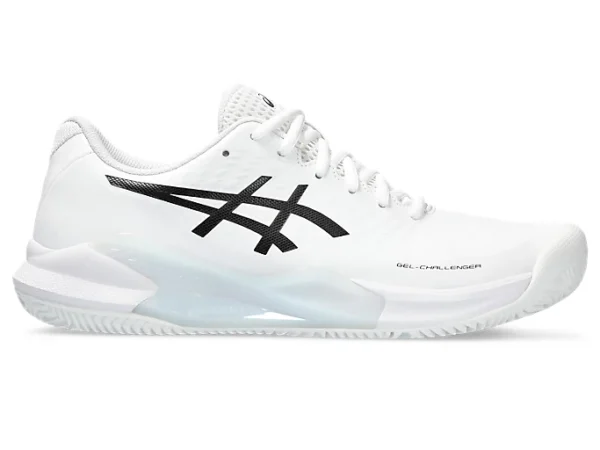 scarpe tennis/padel asics gel challenger 14 clay white black