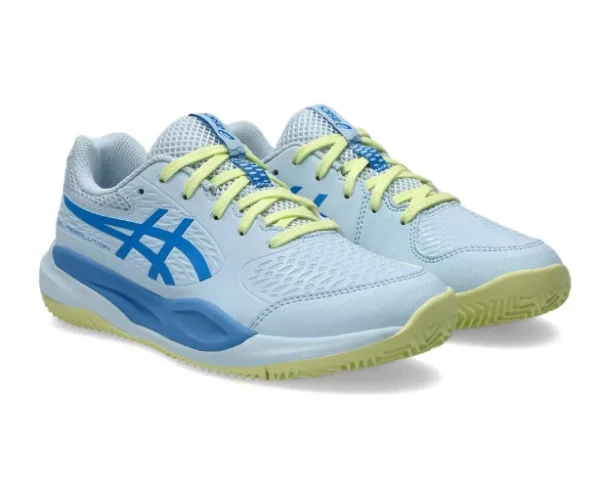 Scarpe tennis/padel asics gel resolution x gs ligth blue kids - immagine 6
