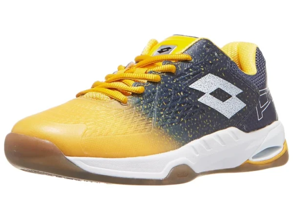 Scarpe da padel lotto superrapida 100 yellow/white/ocean blue