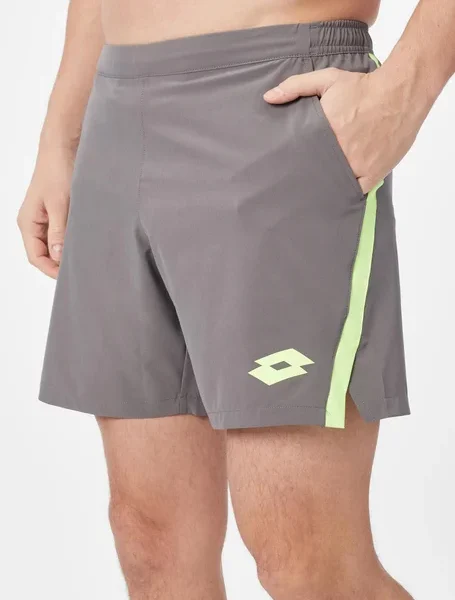 Pantaloncini lotto tech iv d1 glacier gray uomo