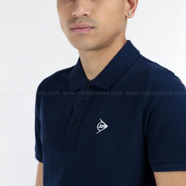 Polo dunlop performance uomo navy - immagine 3