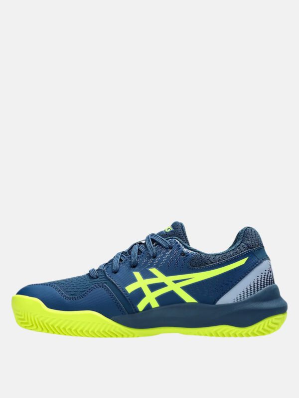 Scarpe tennis/padel asics gel resolution 9 gs mako blue kids - immagine 4