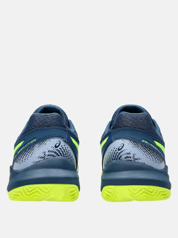 Scarpe tennis/padel asics gel resolution 9 gs mako blue kids - immagine 5