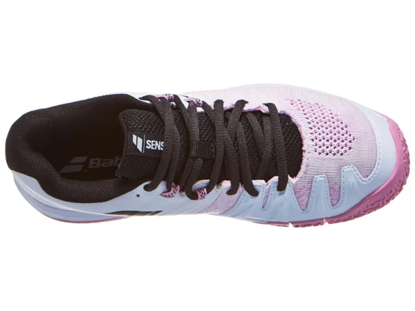 Scarpa padel babolat sensa woman white/lilac - immagine 3