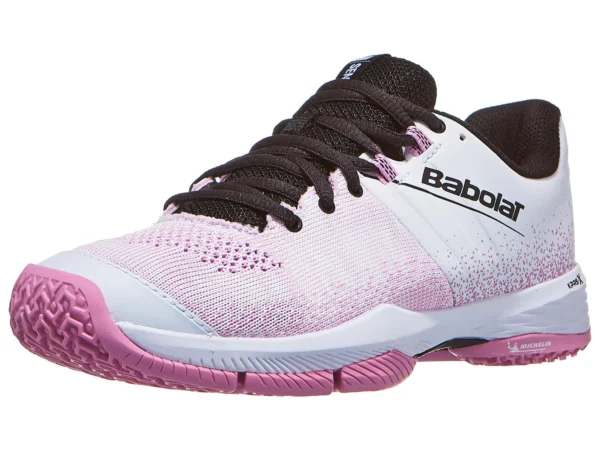 Scarpa padel babolat sensa woman white/lilac