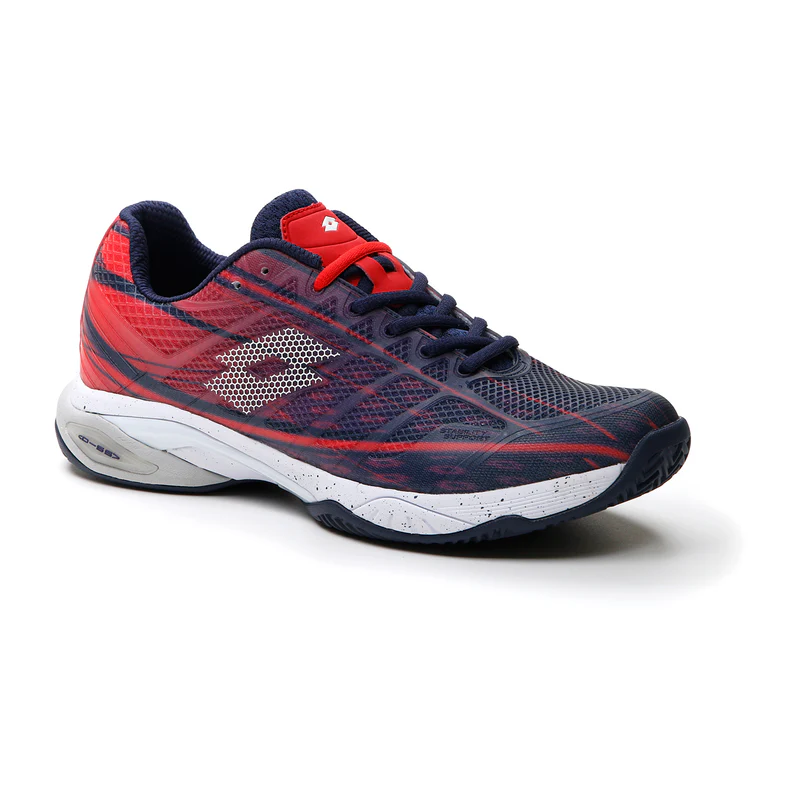 Scarpa tennis/padel lotto mirage 300 cly rosso/blu uomo