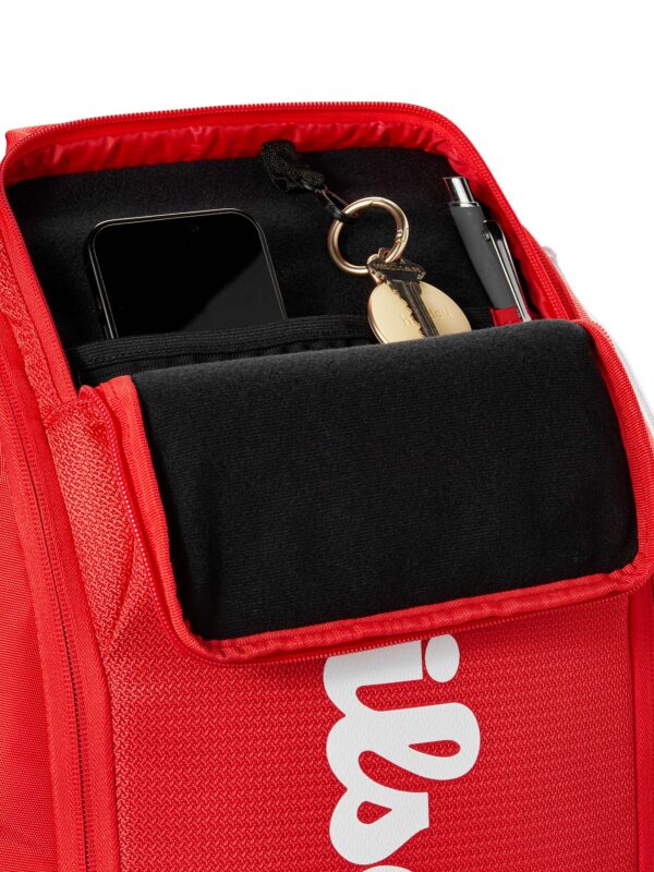Zaino tennis wilson super tour red - immagine 7