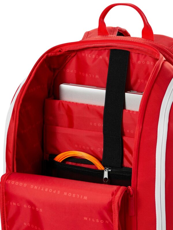 Zaino tennis wilson super tour red - immagine 8