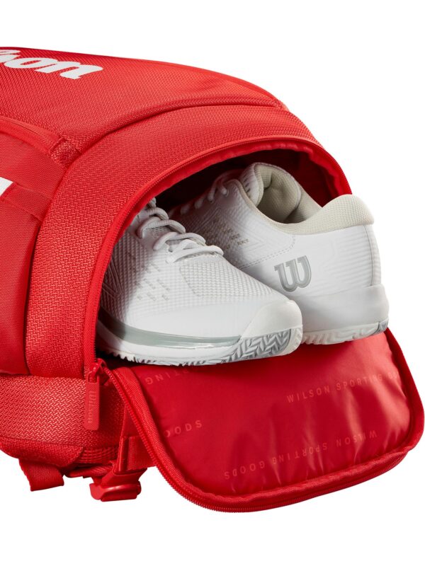 Zaino tennis wilson super tour red - immagine 9